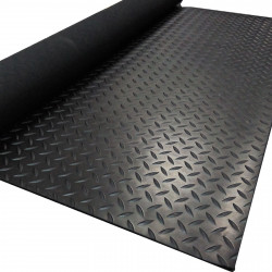 3MM Checker Rubber Matting 1.3m Wide